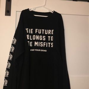 Find your grind long sleeve tee